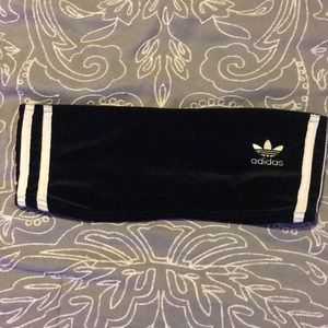Black Velvet Adidas Tube Top